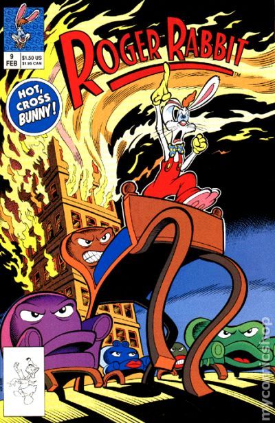 Roger Rabbit #9, Cover date Feb. 1991