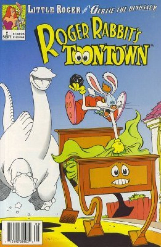 Roger Rabbit's Toontown #2, Cover date Sept. 91